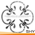 wrought iron components for iron fence and gate